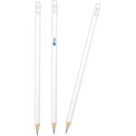 Yuvarlak Silgili Boyalı Kurşun Kalem